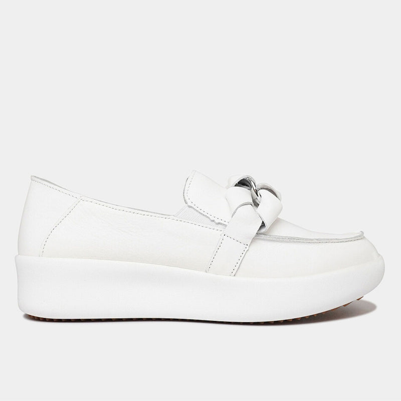 Mafia White Leather Sneakers