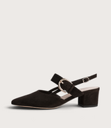 Asten Choc Leather Heels