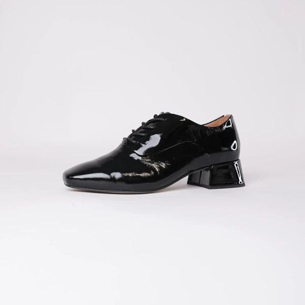 Radin Black Patent Leather Loafers