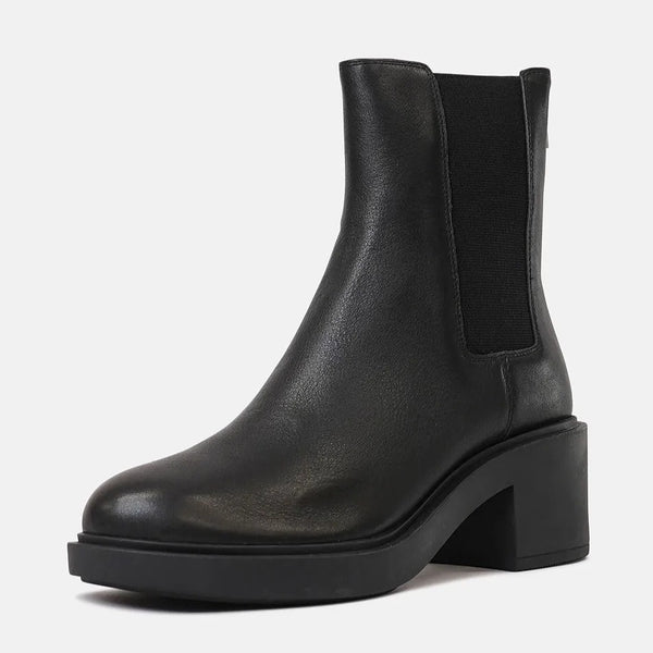 Ambrus Black Leather Chelsea Boots
