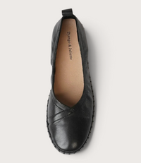 Heaton Black Ballet Flats