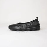 Heaton Black Ballet Flats - DJANGO AND JULIETTE | Shouz