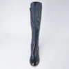 Setley Navy Leather Knee High Boots