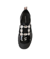 Stay Black Patent Leather Sneakers - Shouz
