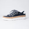 Torayne Navy Patent Leather Sneakers