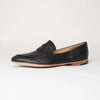 Ulani Black Leather Loafers