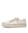 Froggy Ivory Patent Leather Sneakers - Shouz