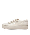 Froggy Ivory Patent Leather Sneakers - Shouz