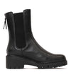 Unita Black/ Black Leather Boots - Shouz