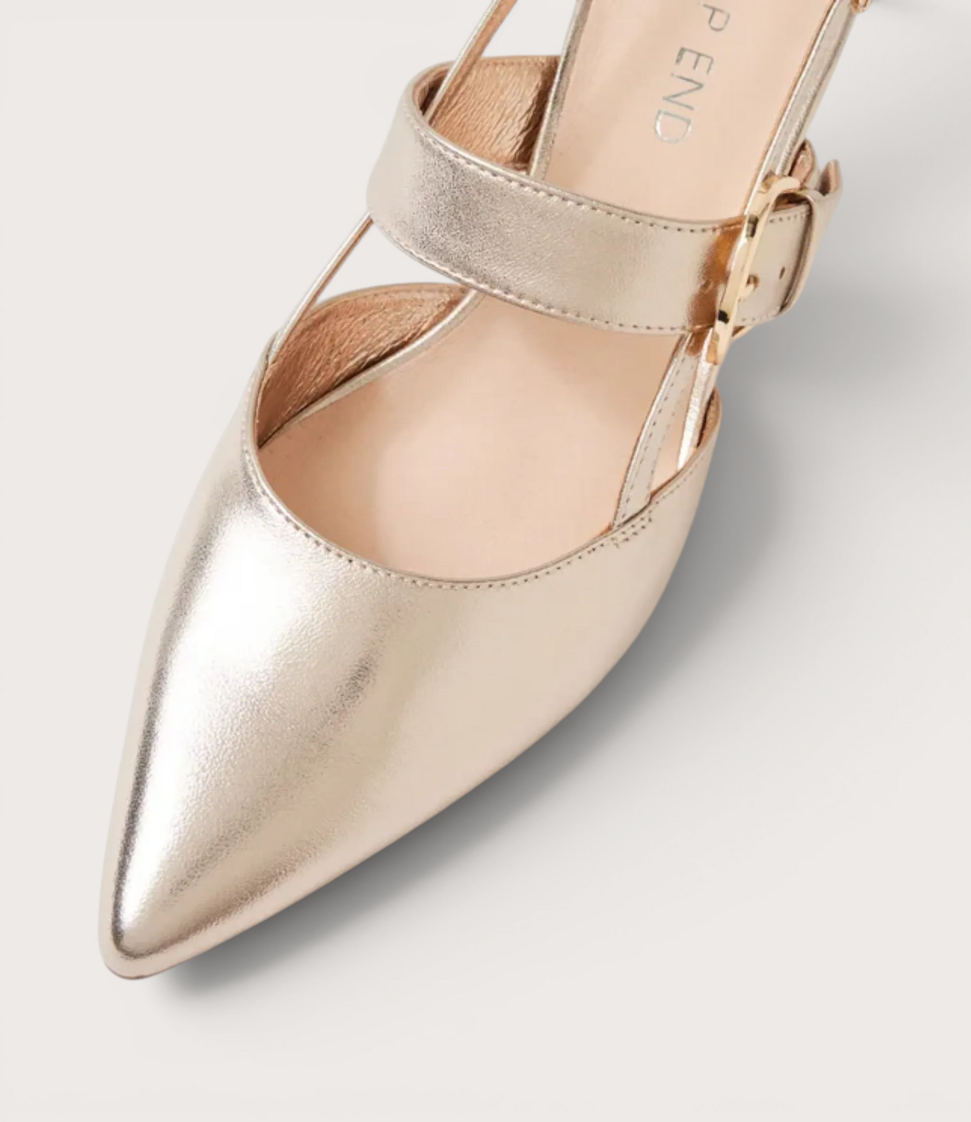 Asten Platino Leather Heels