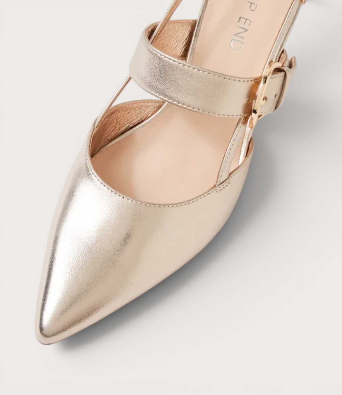 Asten Platino Leather Heels