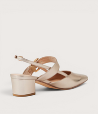 Asten Platino Leather Heels