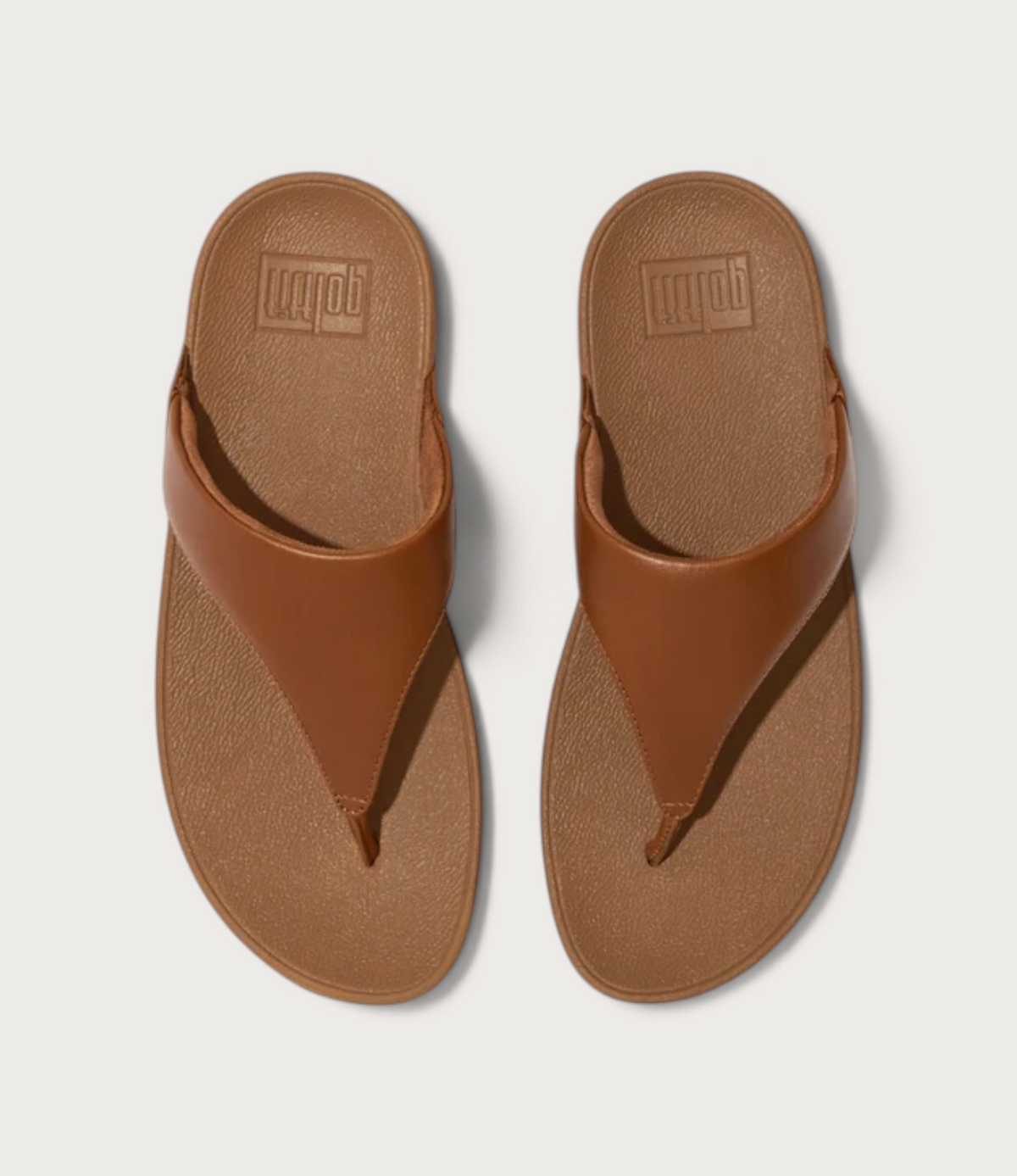 Lulu Leather Light Tan Sandals