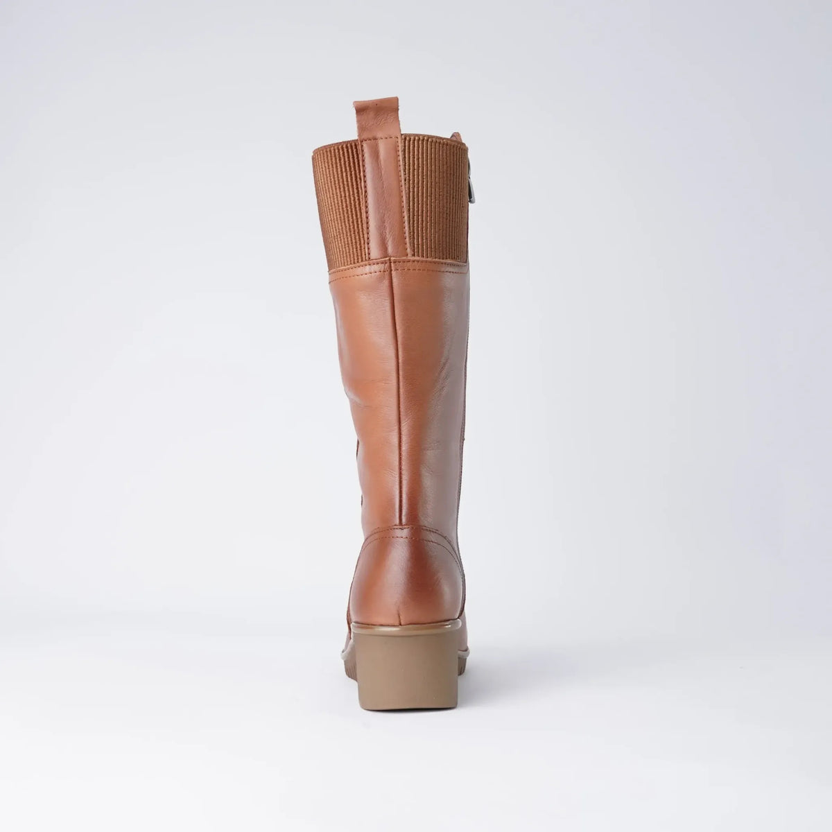Foam Coconut Leather Knee High Boots, SALA - Shouz
