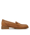 Gala Coconut Leather Loafers - Shouz