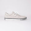 Ronnie Silver Grey Leather Sneakers