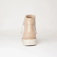 Ohmy Cafe Patent Ankle Boots