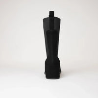 Mieres Black Suede Boots