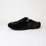 York Black Slippers