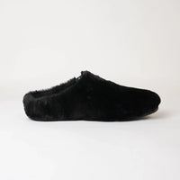 York Black Slippers - Shouz